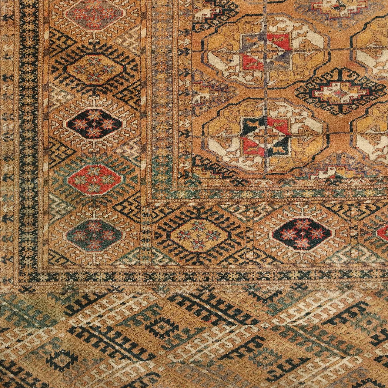 Tappeto Bukhara in lana, '900 5