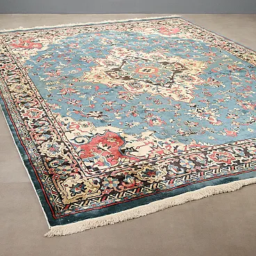 Mechanical rug in wool, 20th century