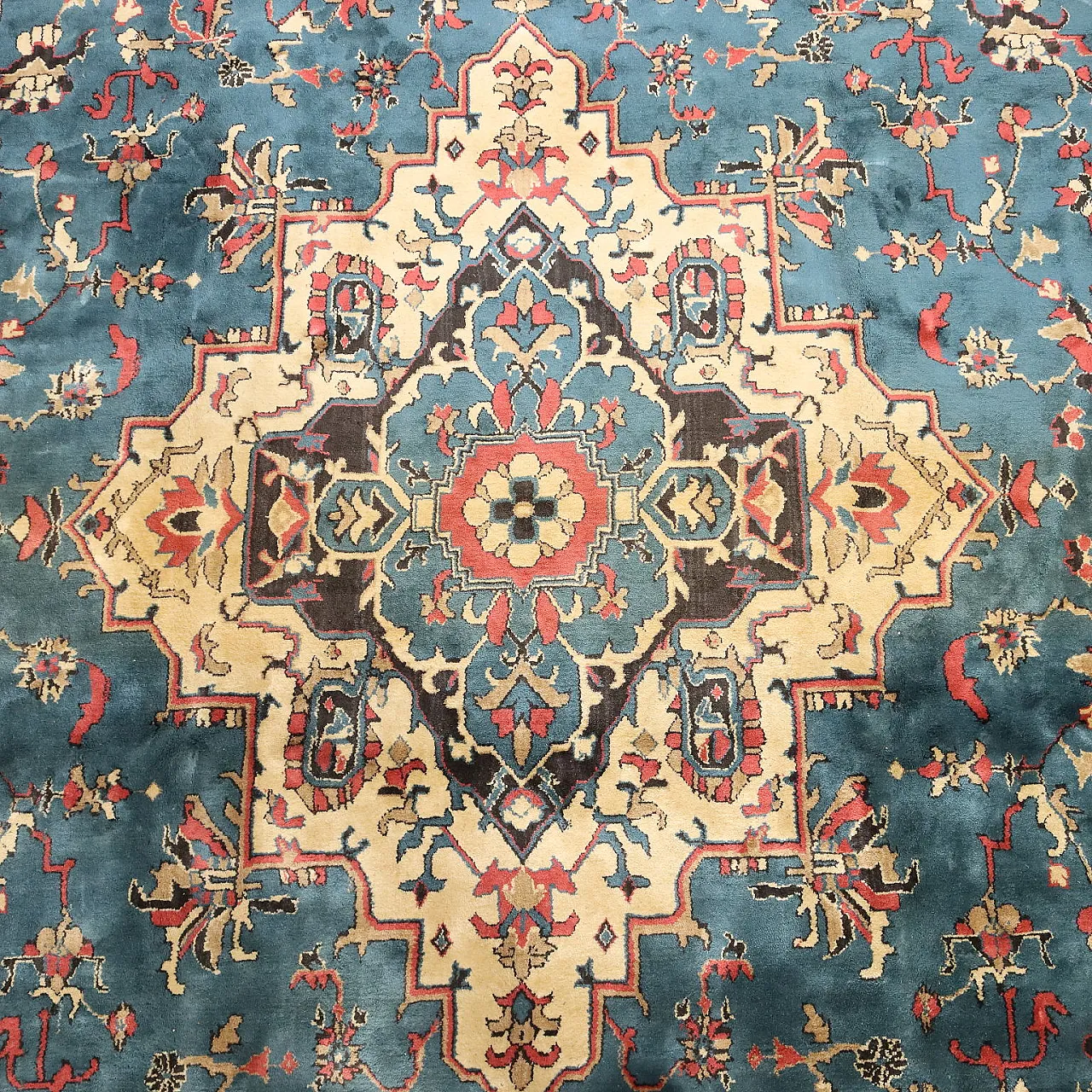 Mechanical rug in wool, 20th century 4