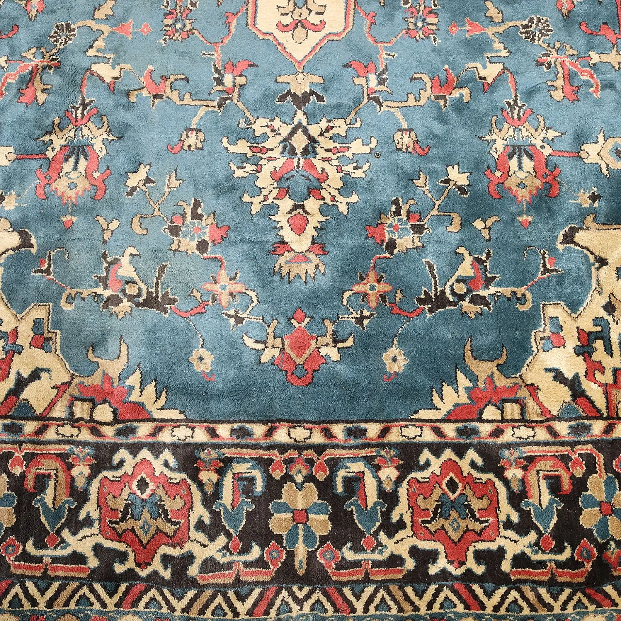Mechanical rug in wool, 20th century 5