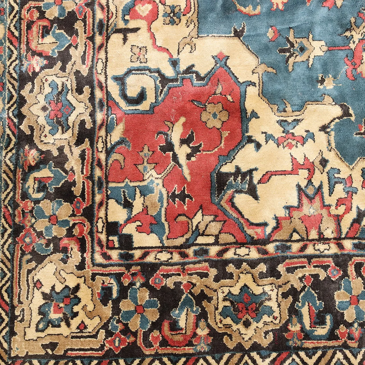 Mechanical rug in wool, 20th century 6