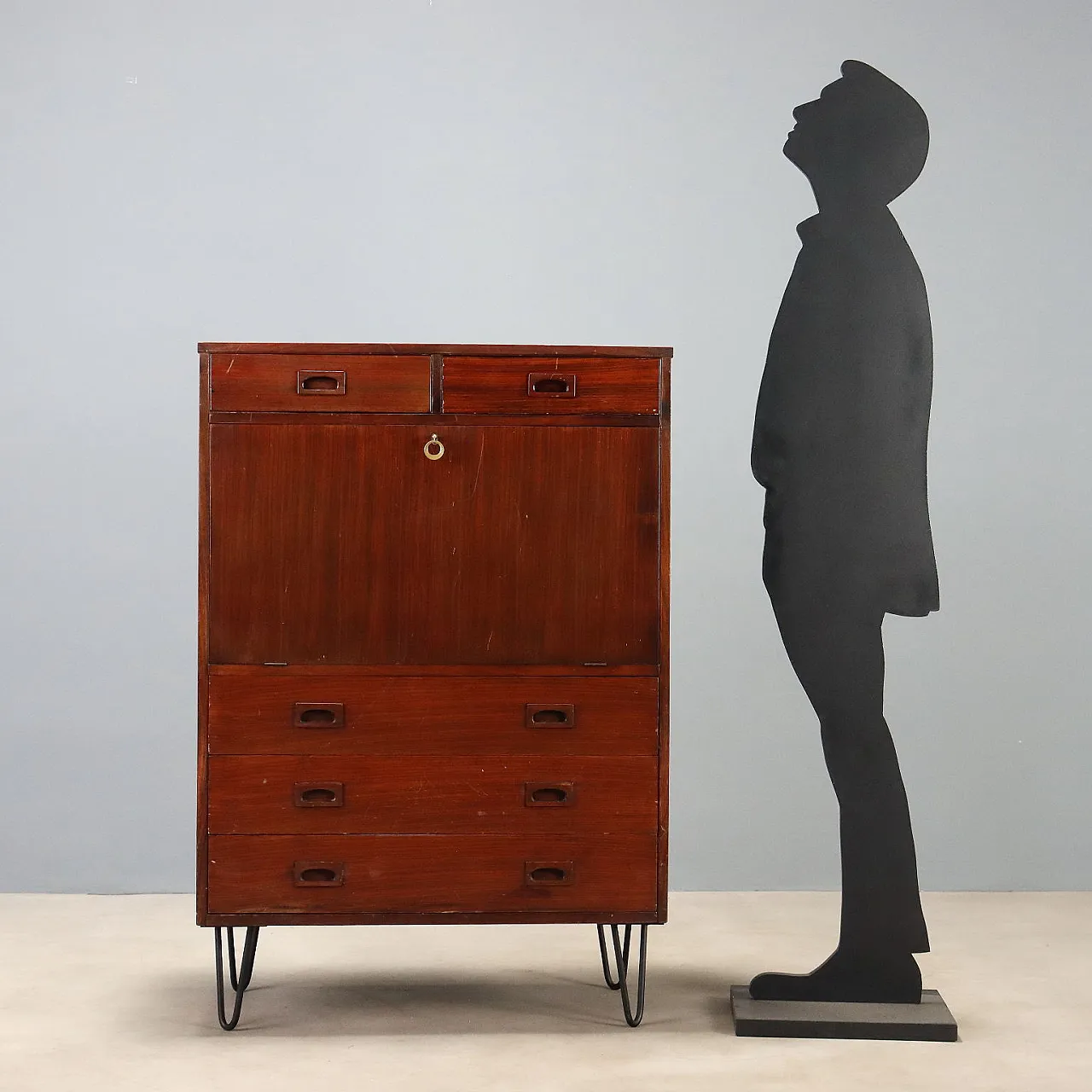 Credenza in mogano, anni '60 3