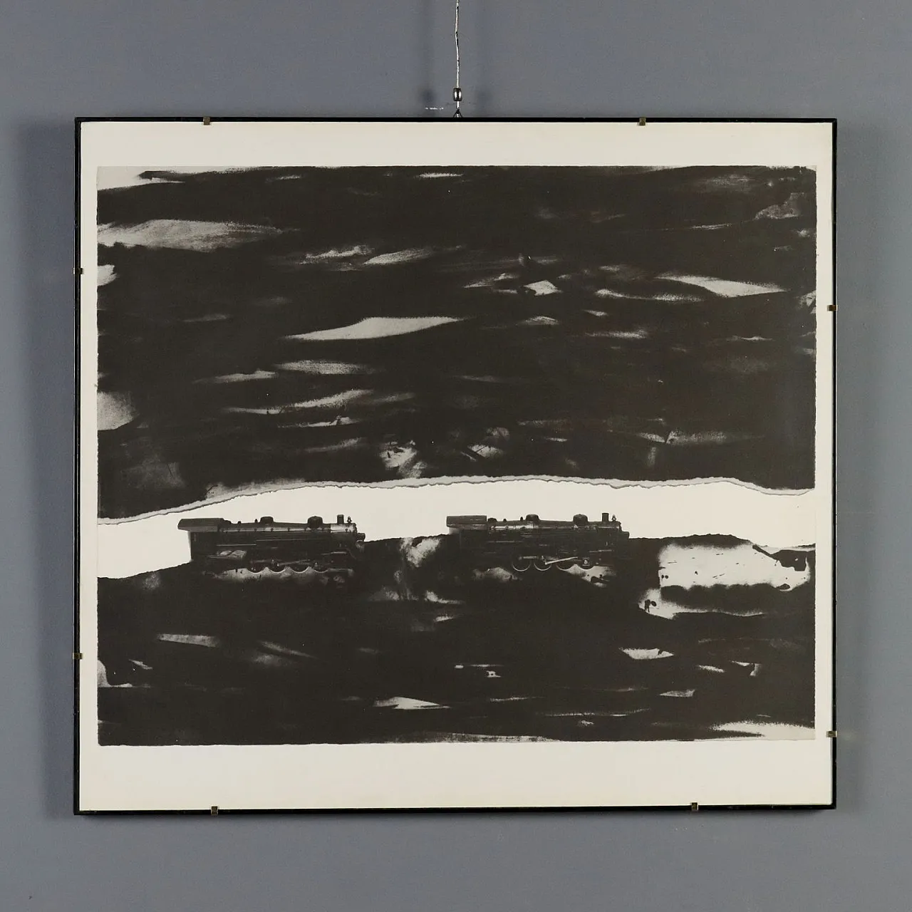 Lithograph by Jannis Kounellis, photolithography, 20th century 1