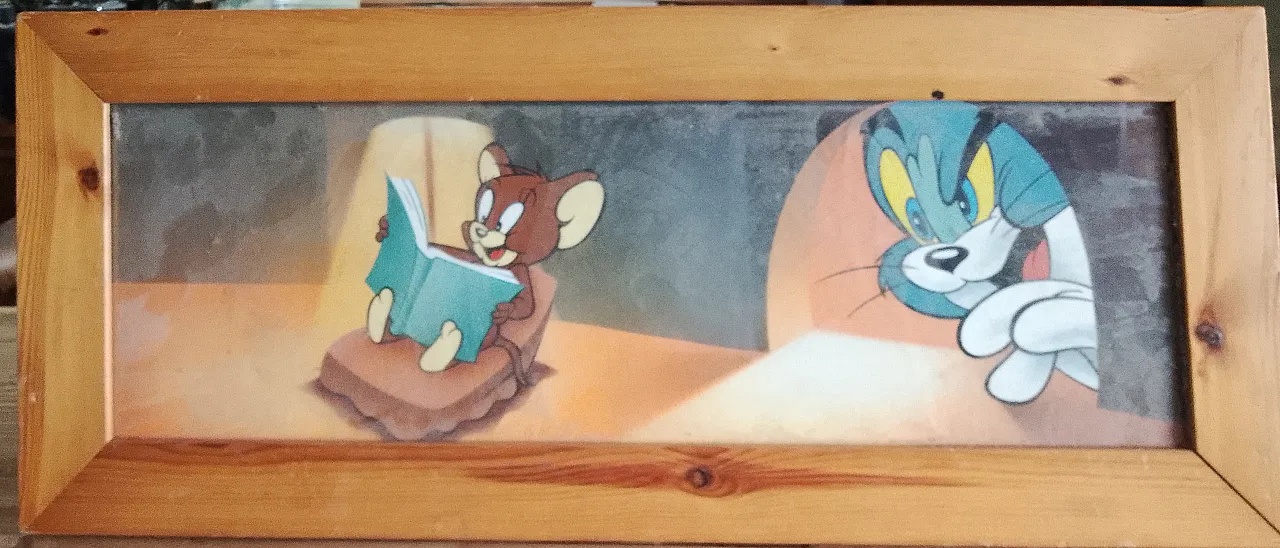 "Tom and Jerry" Framed Print 3