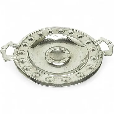Art Nouveau Fruit Bowl on Stand, Sweden, 1900s