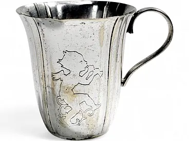 Art Nouveau Cup from Wilhelm Wolff, Germany, 1900s