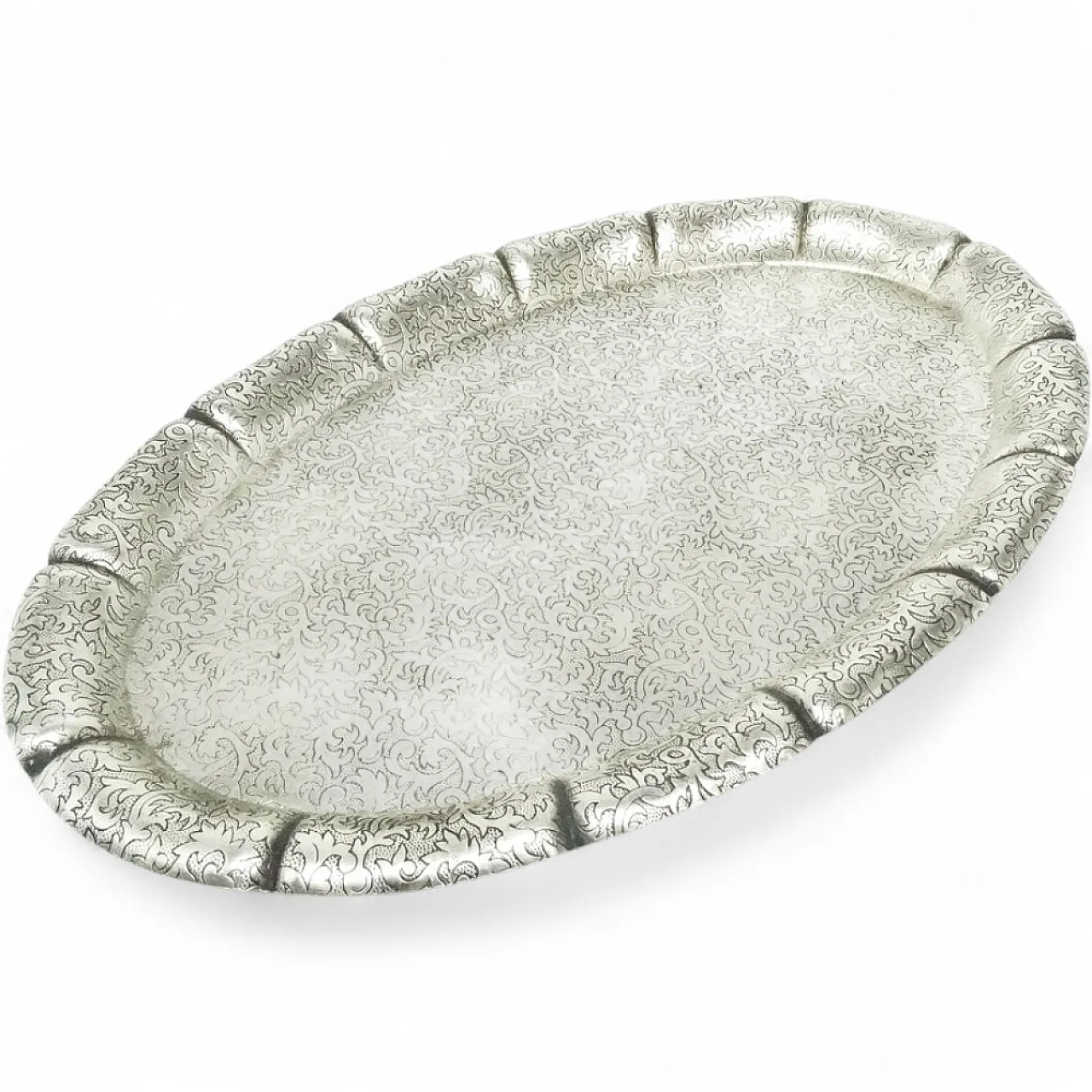 Art Nouveau Guilloched Tray from Sandrik, Austro-Hungarian Empire, 190 8