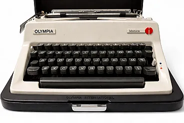 Vintage Olympia Monica typewriter from the 1970s