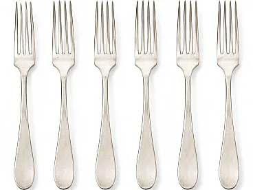 Lot of 40 vintage silver-plated cutlery pieces