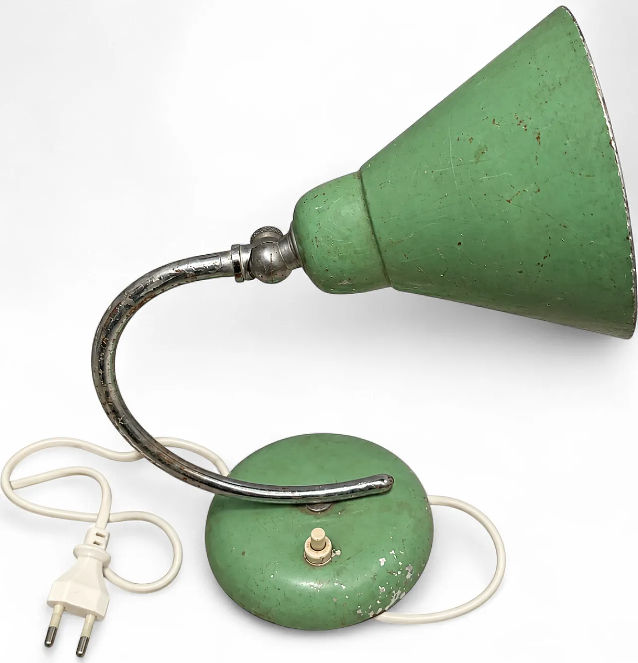 1960s industrial style table lamp 9