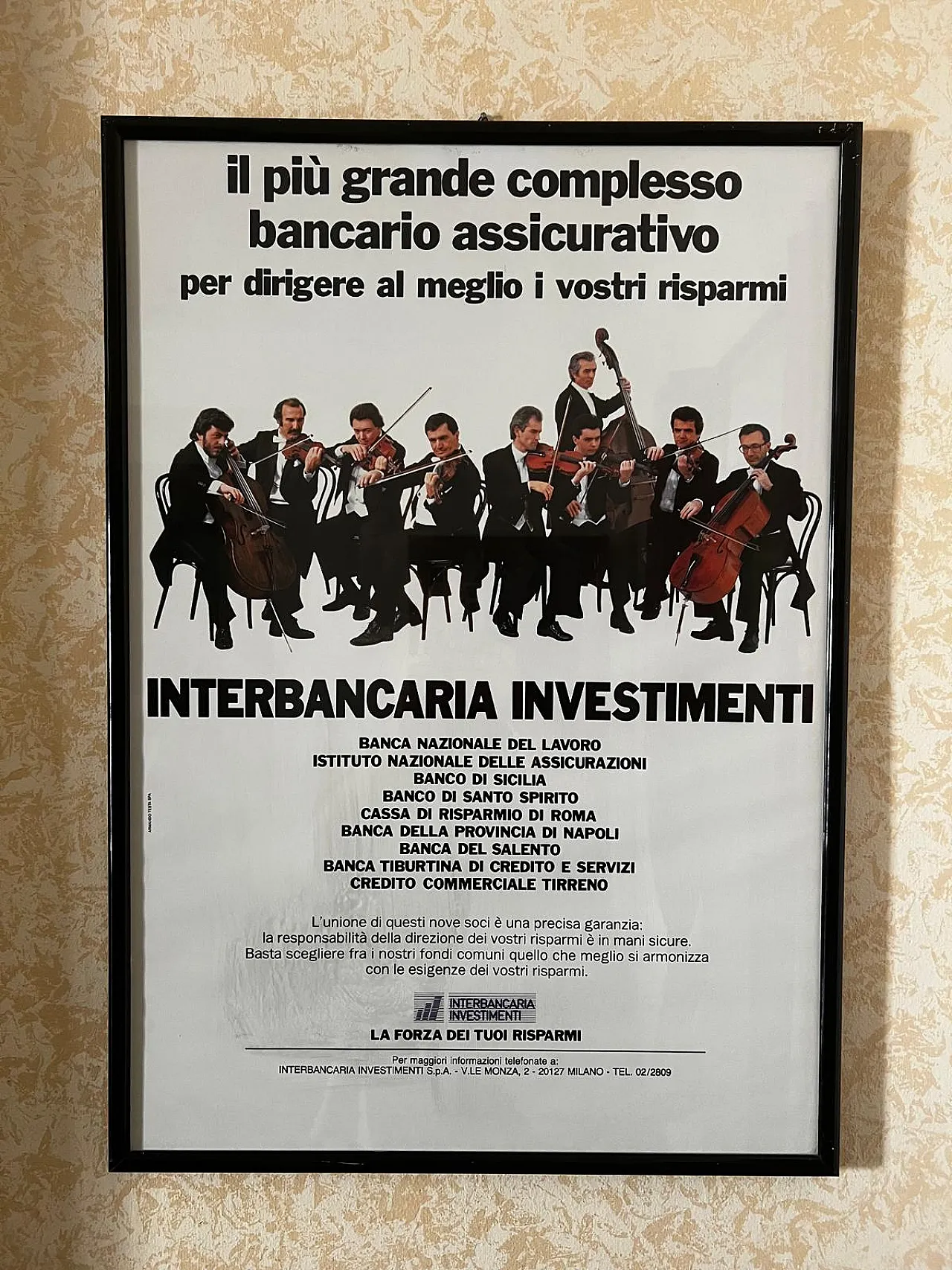 Armando Testa, poster Interbank Investments, 1978 1