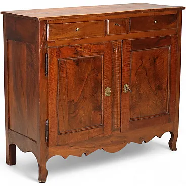 Baroque walnut sideboard, 19th century