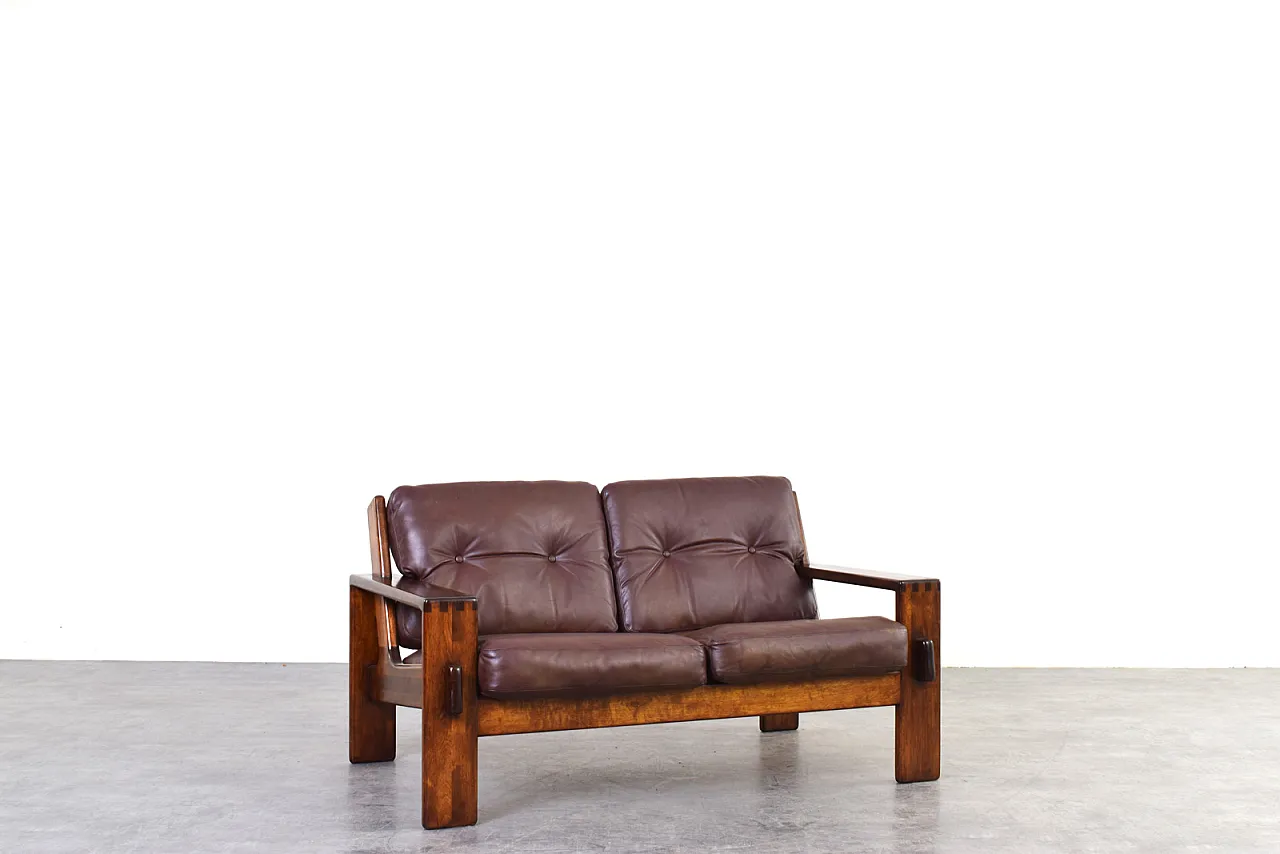 Brutalist Bonanza Sofa by Esko Pajamies for Asko, 1960s. 1