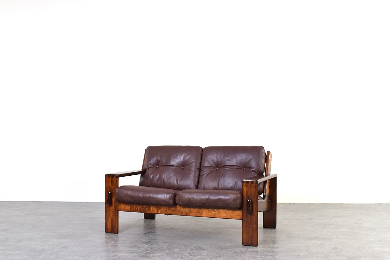 Brutalist Bonanza Sofa by Esko Pajamies for Asko, 1960s. 2