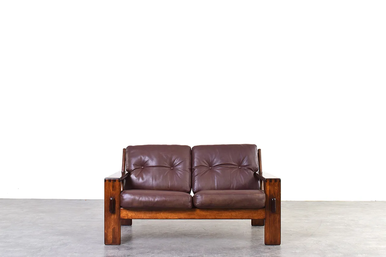 Brutalist Bonanza Sofa by Esko Pajamies for Asko, 1960s. 3