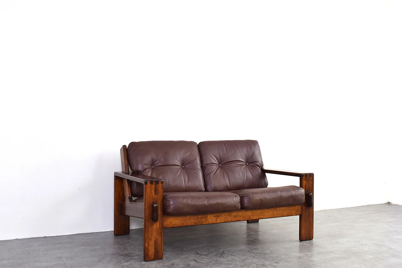 Brutalist Bonanza Sofa by Esko Pajamies for Asko, 1960s. 9