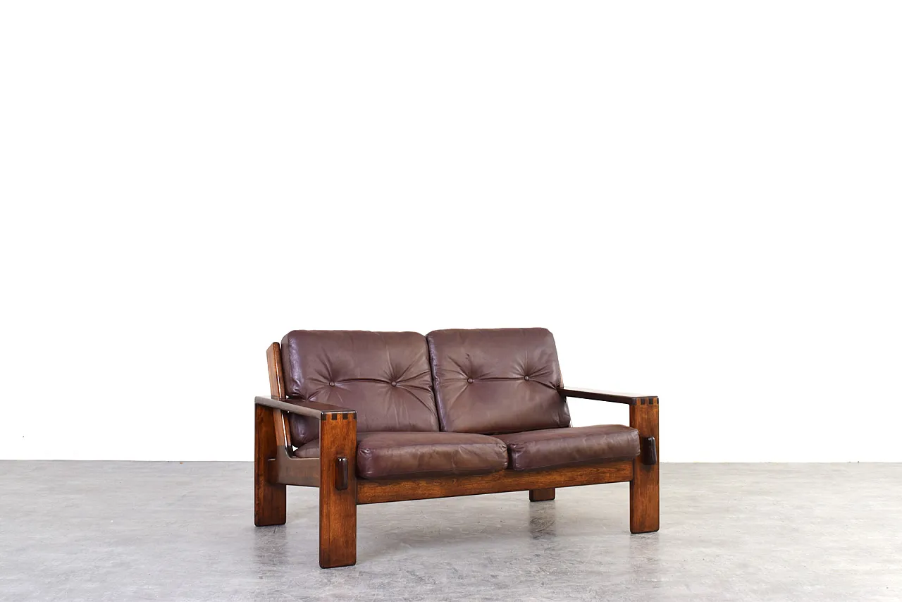 Brutalist Bonanza Sofa by Esko Pajamies for Asko, 1960s. 1