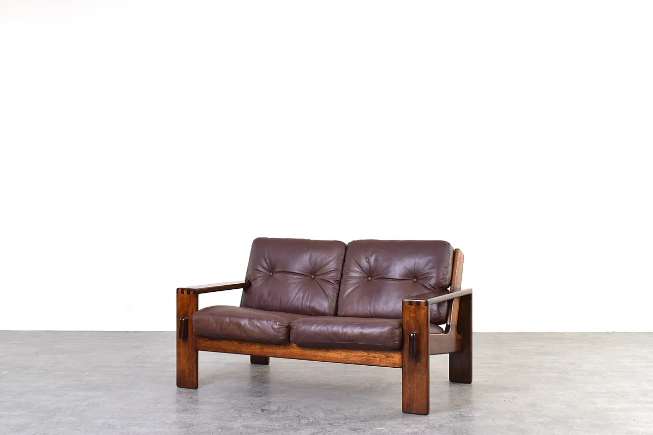 Brutalist Bonanza Sofa by Esko Pajamies for Asko, 1960s. 2