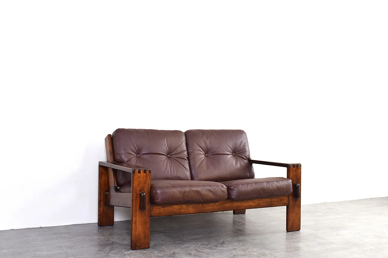 Brutalist Bonanza Sofa by Esko Pajamies for Asko, 1960s. 9