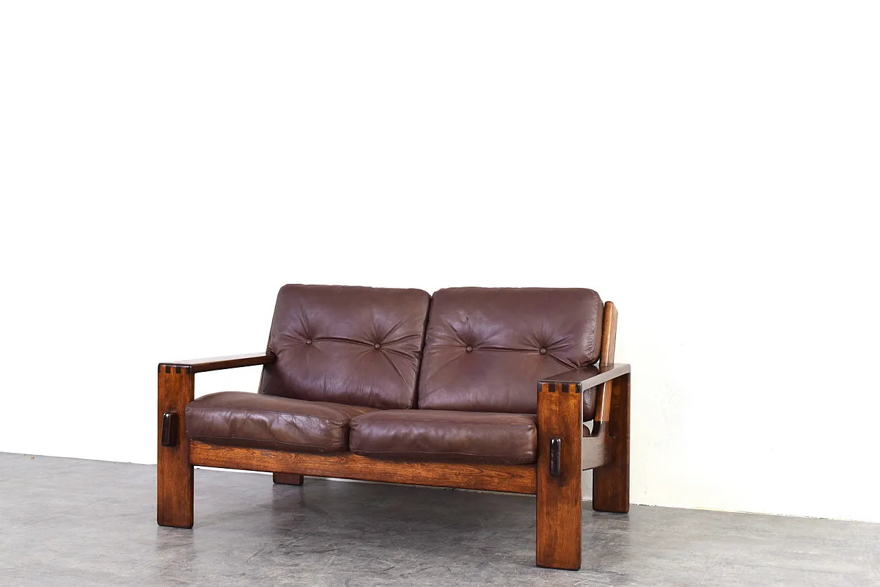 Brutalist Bonanza Sofa by Esko Pajamies for Asko, 1960s. 10
