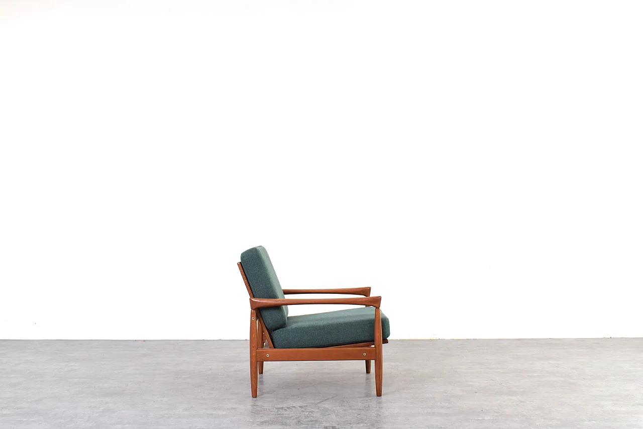 Poltrone Kolding Mid-Century di Erik Wørts per IKEA, anni '60, set 8