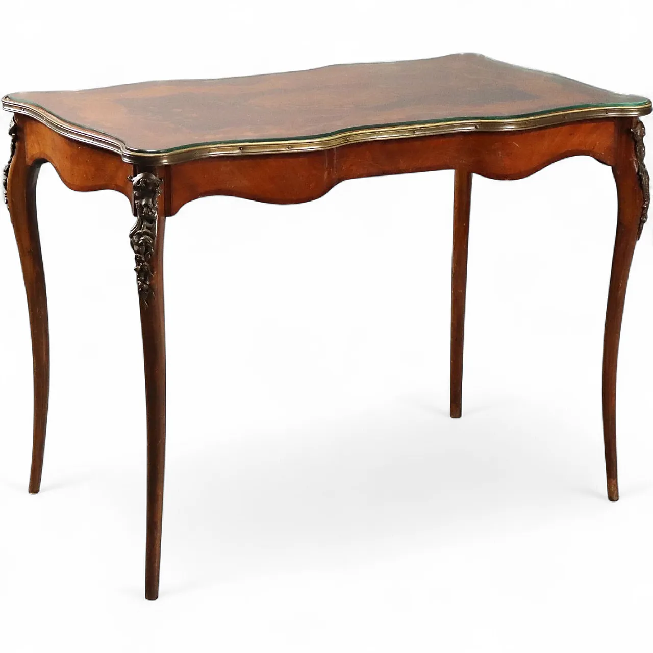 Inlaid center table, 20th century 10