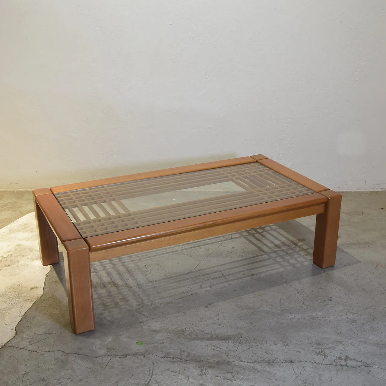 Coffee table by Ettore Sottsass for Santambrogio e De Berti, 1970s 3