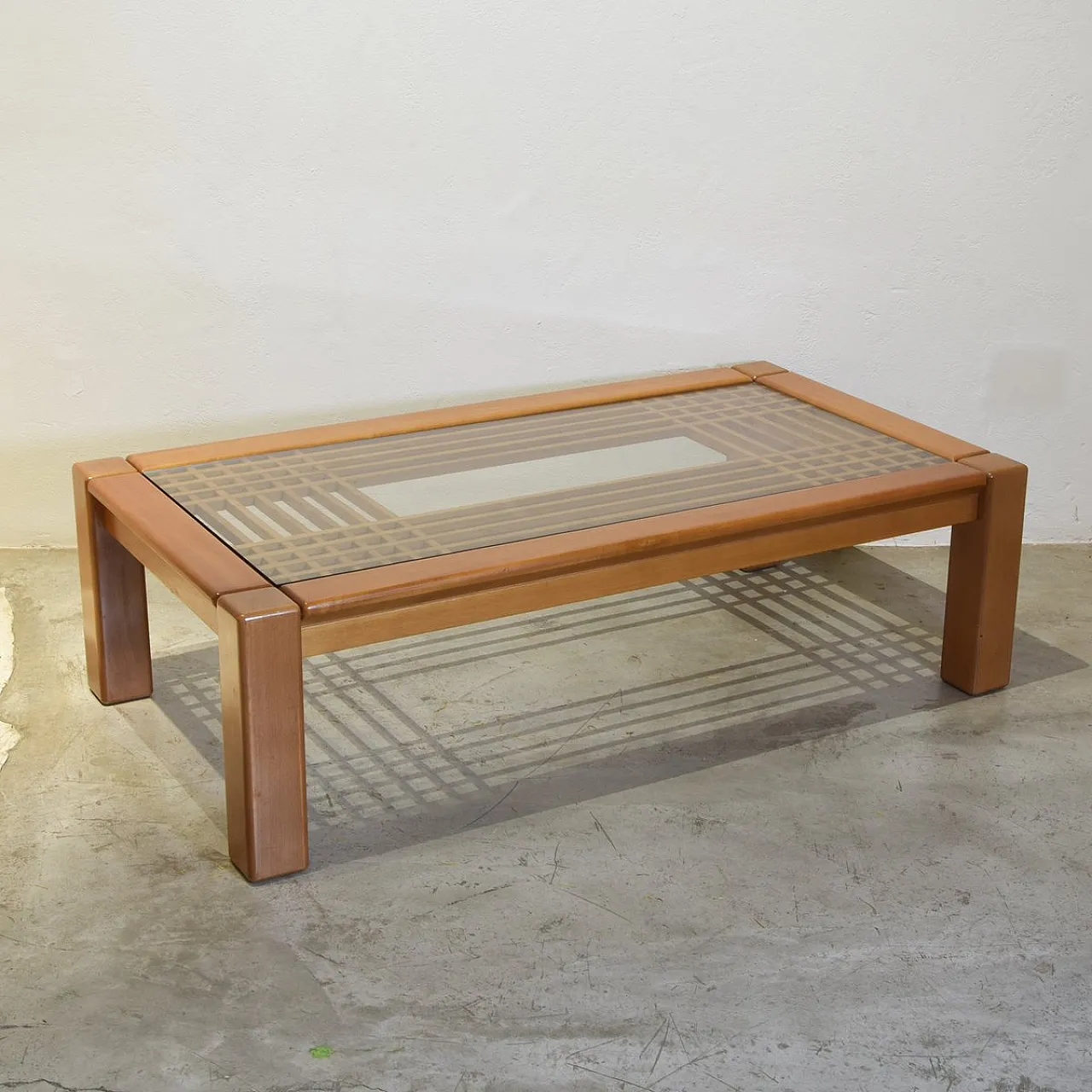 Coffee table by Ettore Sottsass for Santambrogio e De Berti, 1970s 4