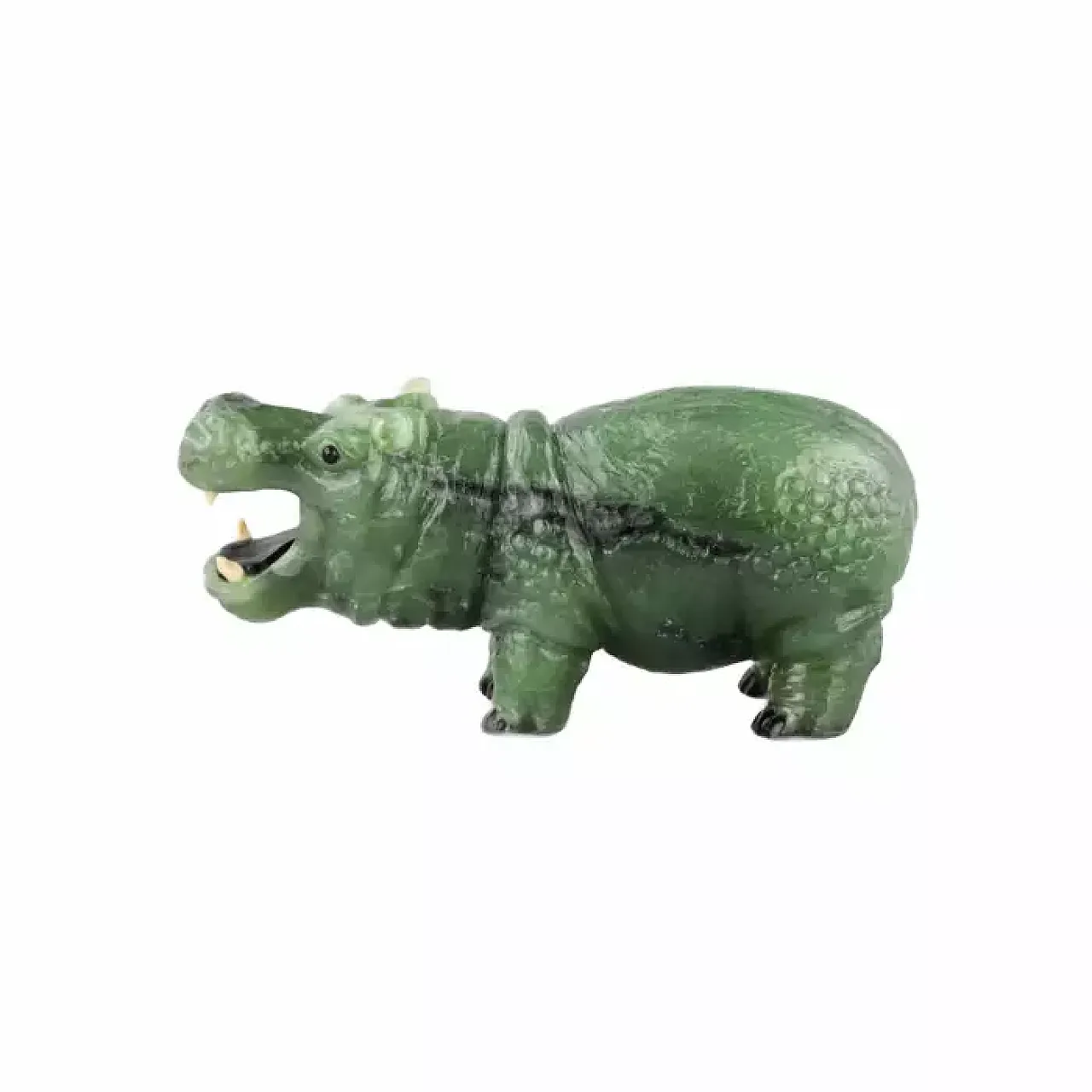 Figura di elefante scolpita nello stile di Fabergé, '900 4