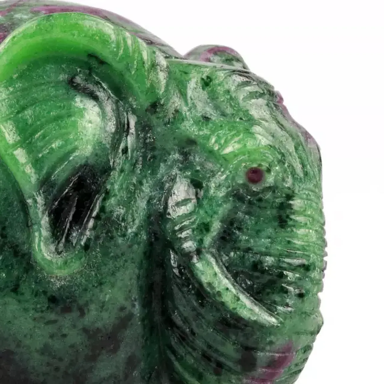Figura di elefante scolpita nello stile di Fabergé, '900 7