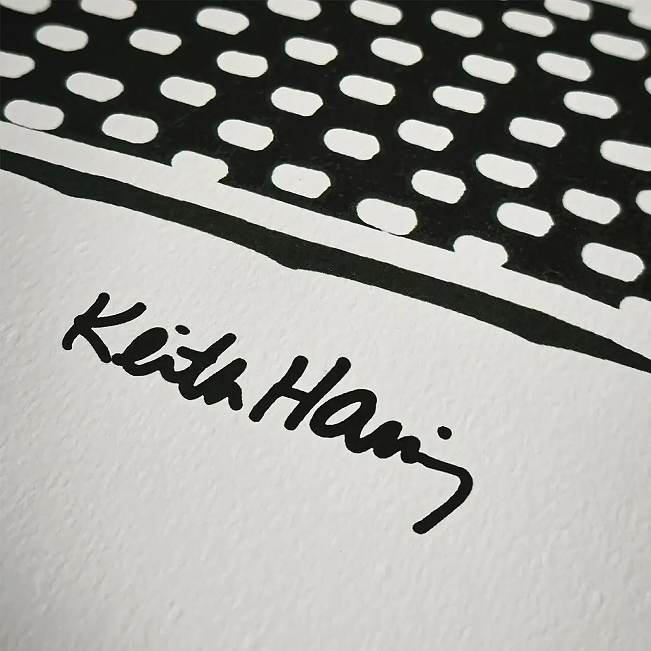 Keith Haring limited edition lithograph numbered in pencil, 1990s 3
