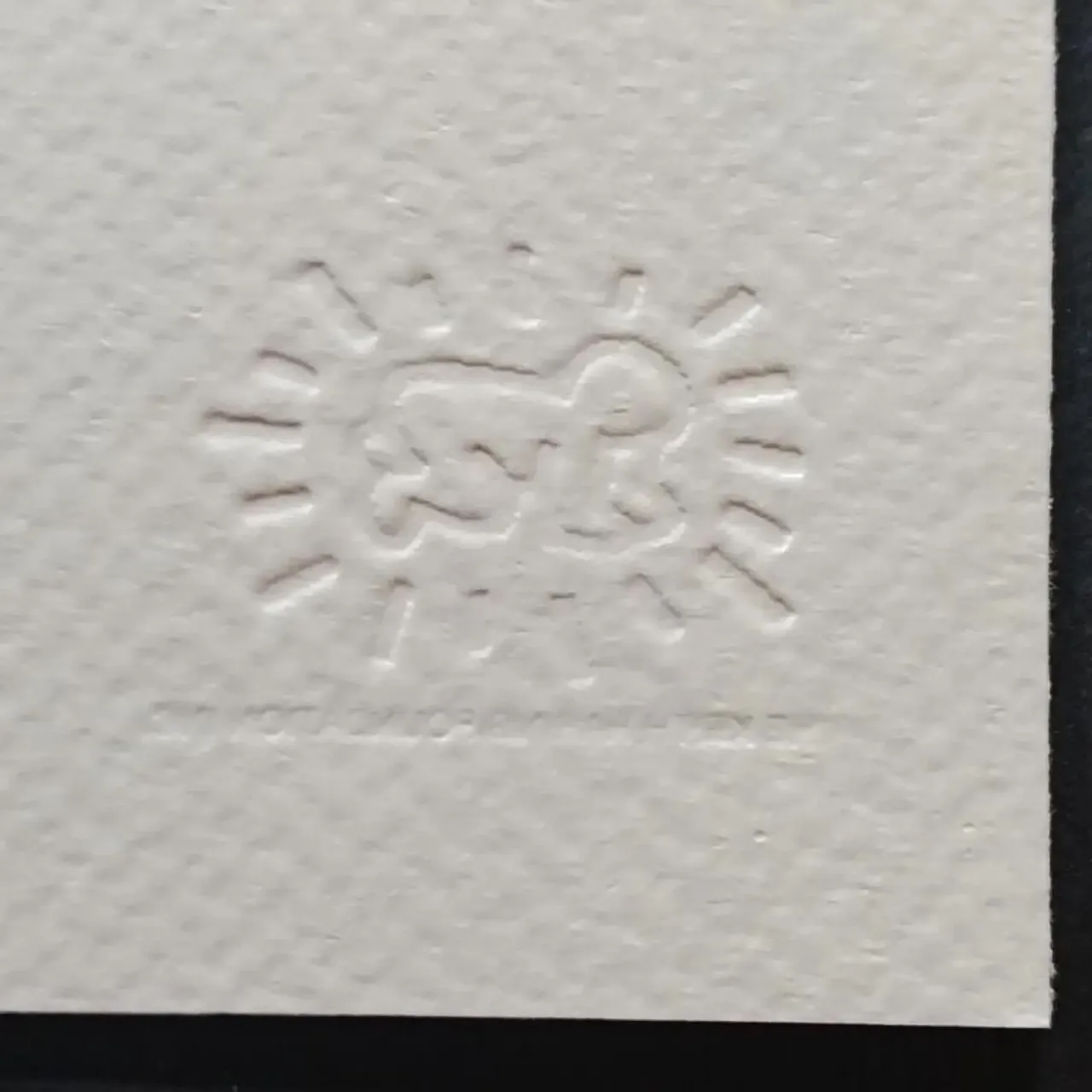 Keith Haring limited edition lithograph numbered in pencil, 1990s 7