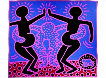 Keith Haring limited edition lithograph numbered, 1990s