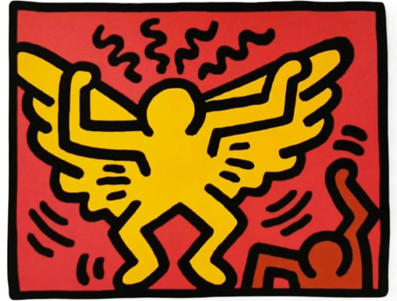 Keith Haring limited edition lithograph numbered, 1990s 7