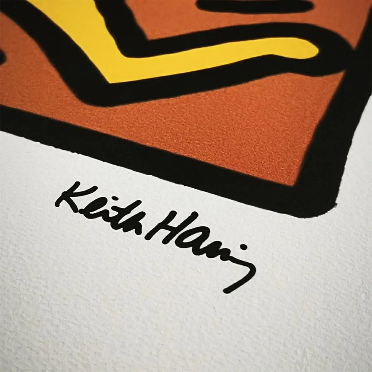 Keith Haring limited edition lithograph numbered, 1990s 3