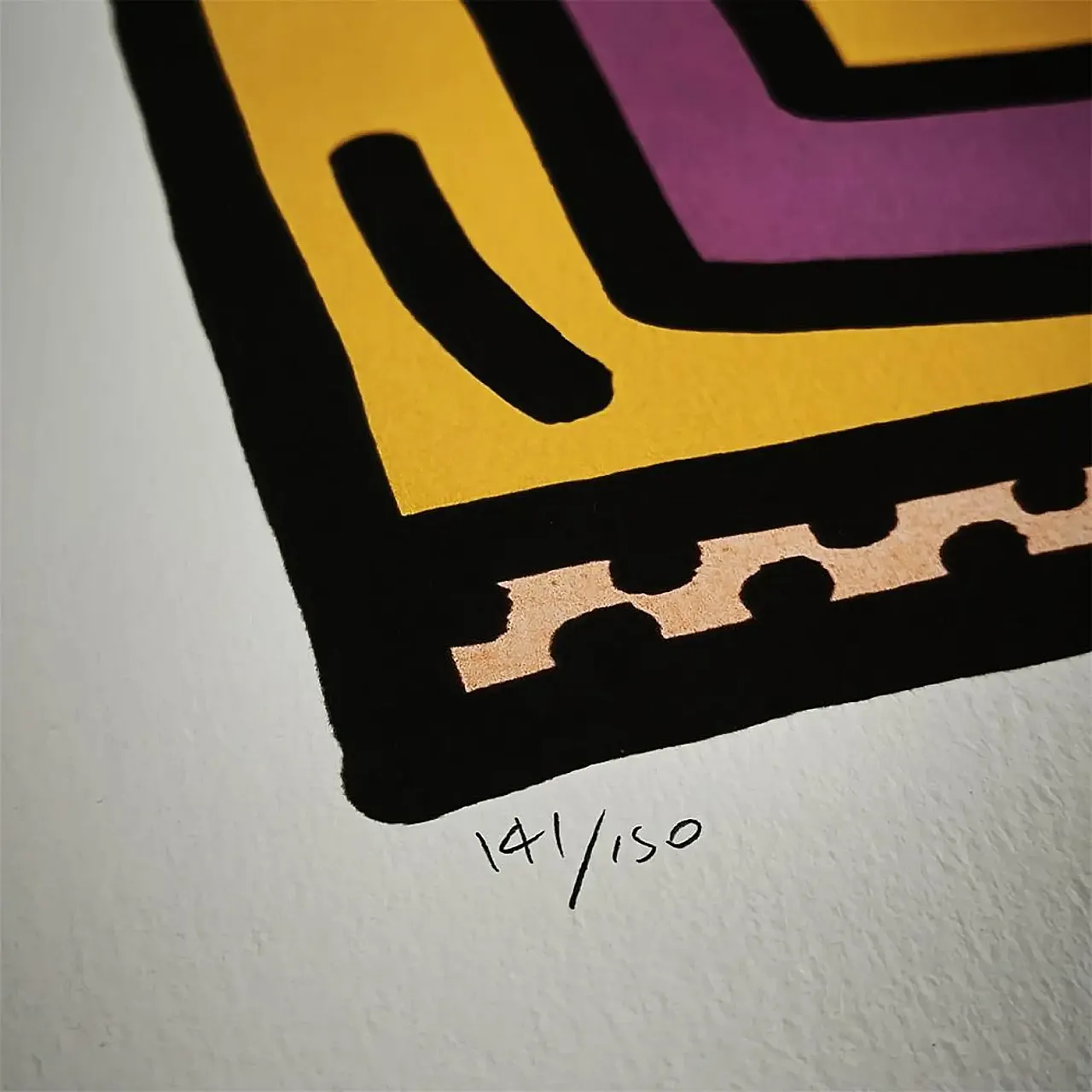 Keith Haring limited edition lithograph numbered, 1990s 4