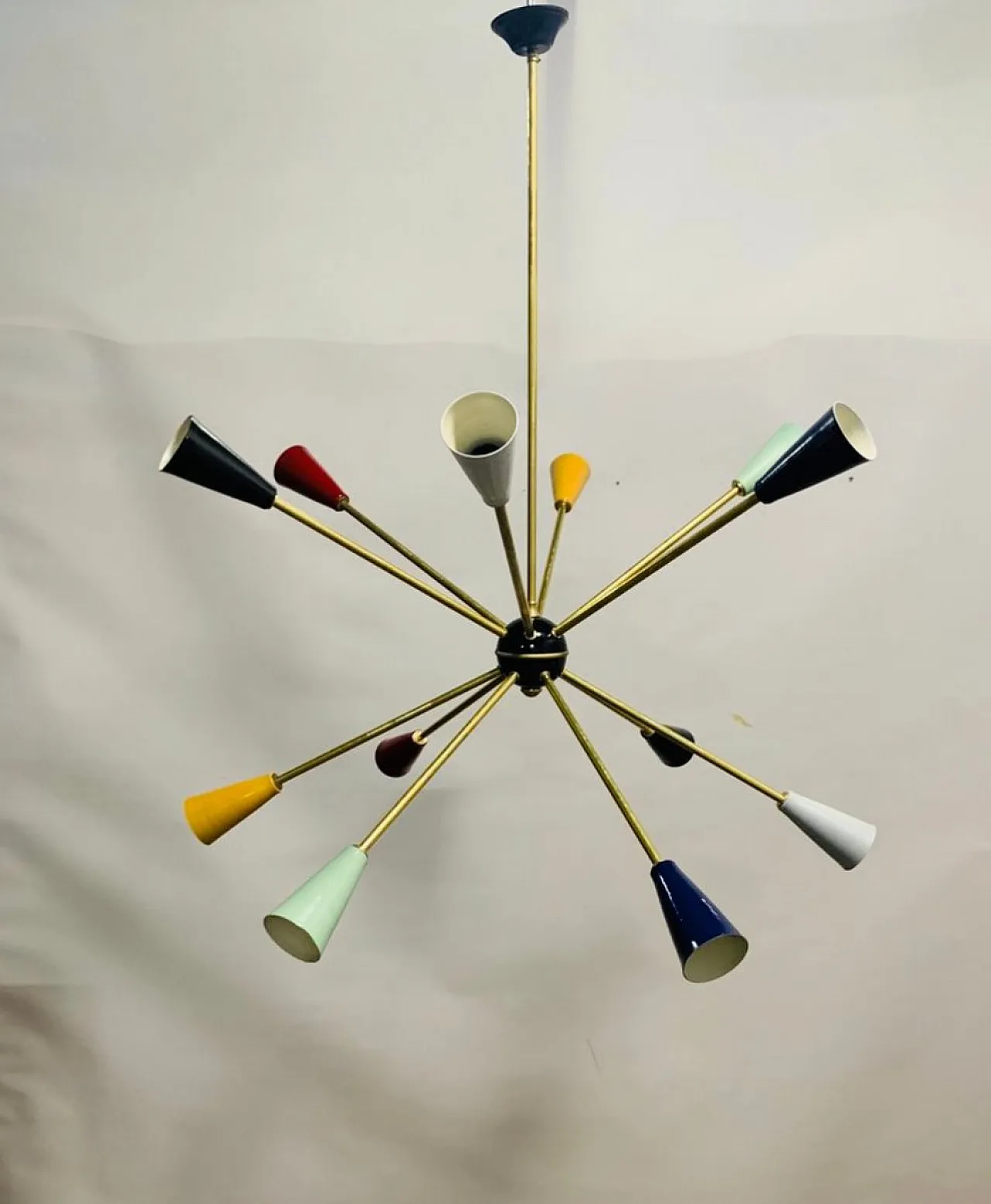 Sputnik pendant lamp by Stilnovo, 1950s 1