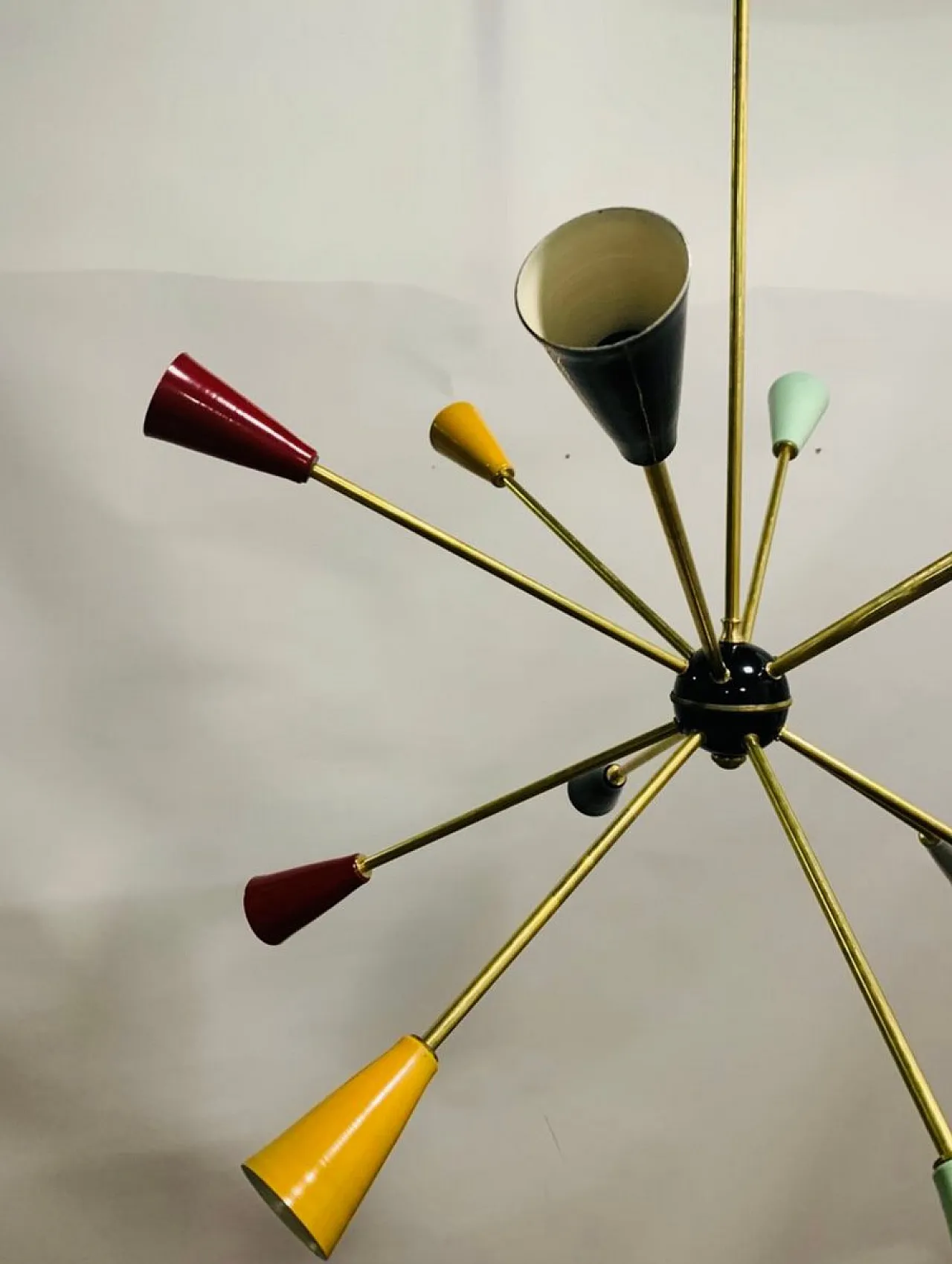 Sputnik pendant lamp by Stilnovo, 1950s 3