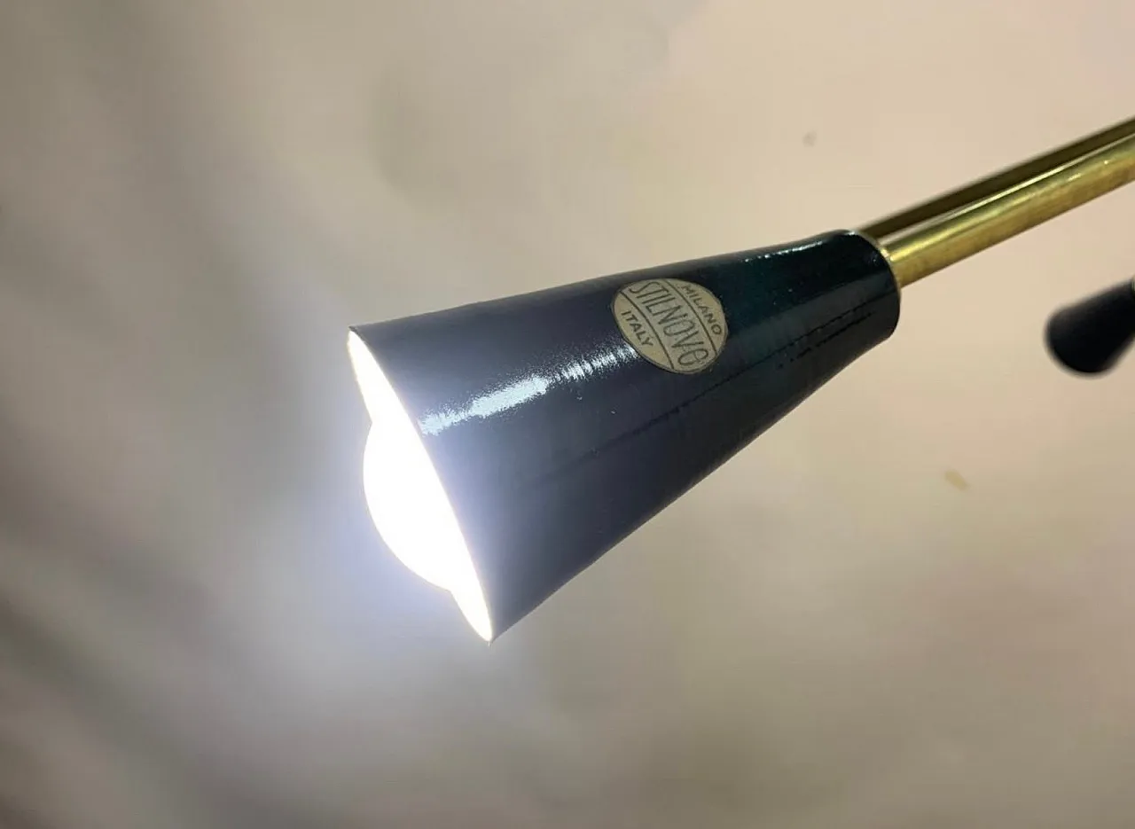 Sputnik pendant lamp by Stilnovo, 1950s 5