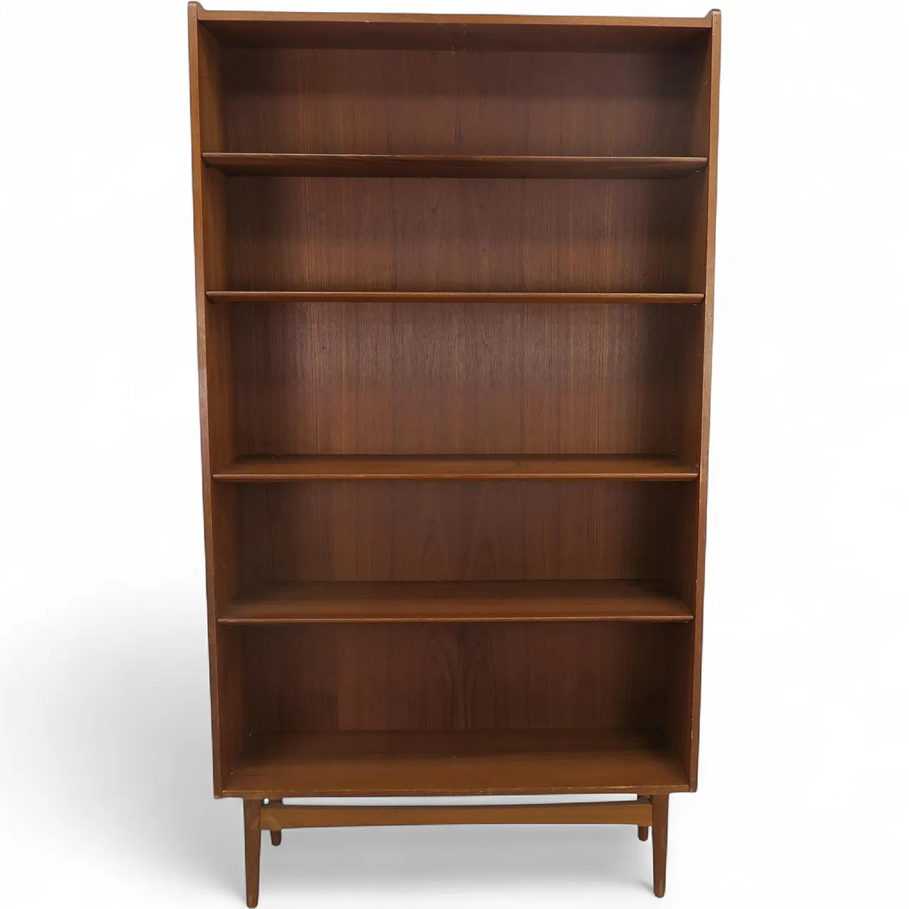 Teak bookcase by Johannes Sorth for Nexø, 1960s 9