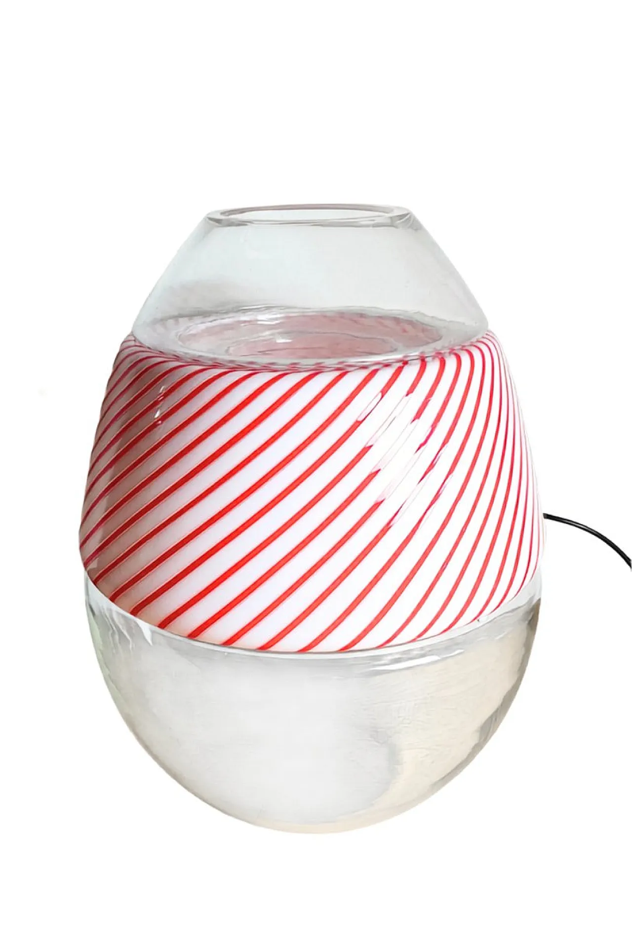 LT353 Egg lamp in Murano glass by Carlo Nason for Mazzega, 1970s 1