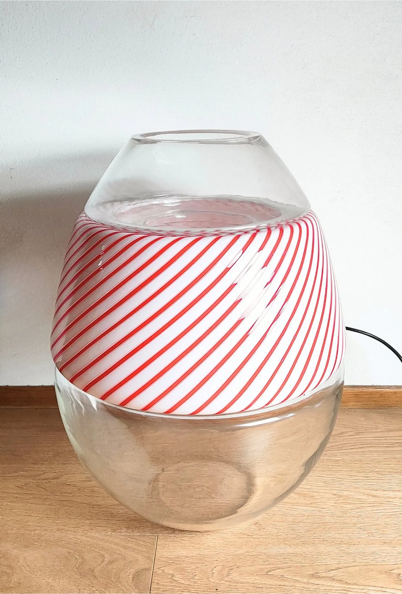 LT353 Egg lamp in Murano glass by Carlo Nason for Mazzega, 1970s 2