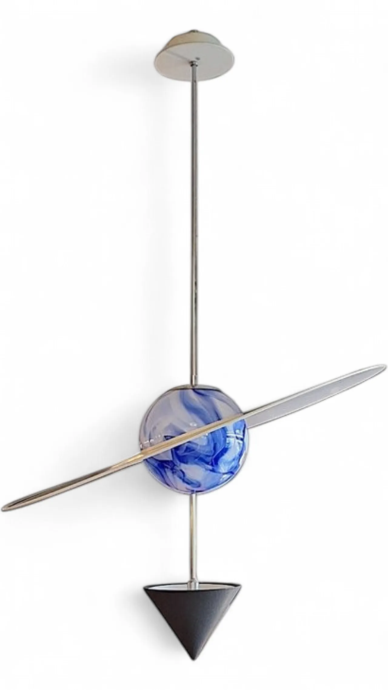Pianeta Il Cielo pendant light by Vico Magistretti for Venini, 1980s 6