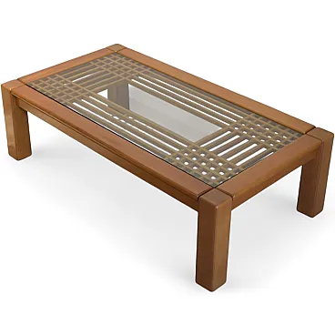 Coffee table by Ettore Sottsass for Santambrogio e De Berti, 1970s