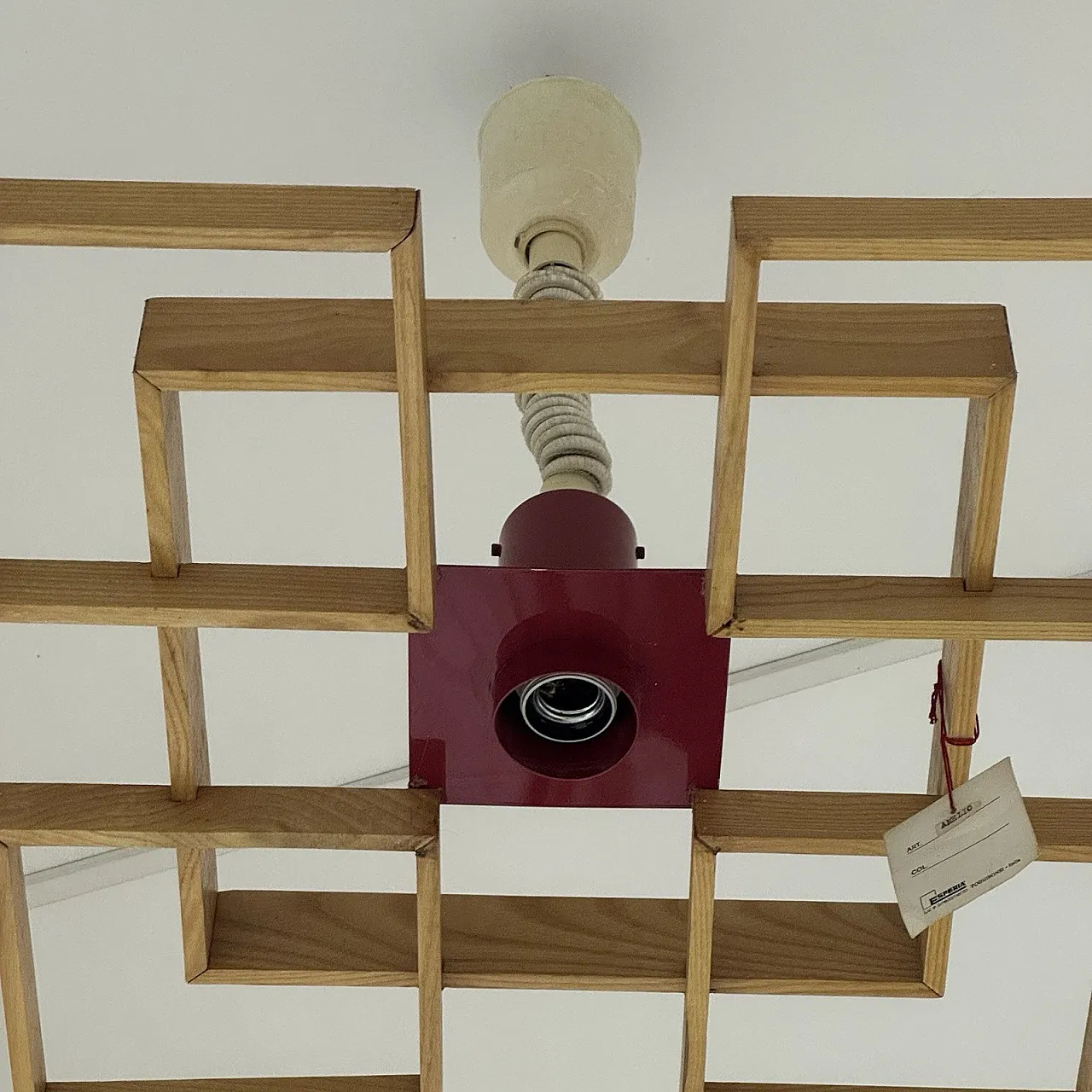 Lampadario MOD. Amelio di Angelo Brotto per Esperia, 1960s 5