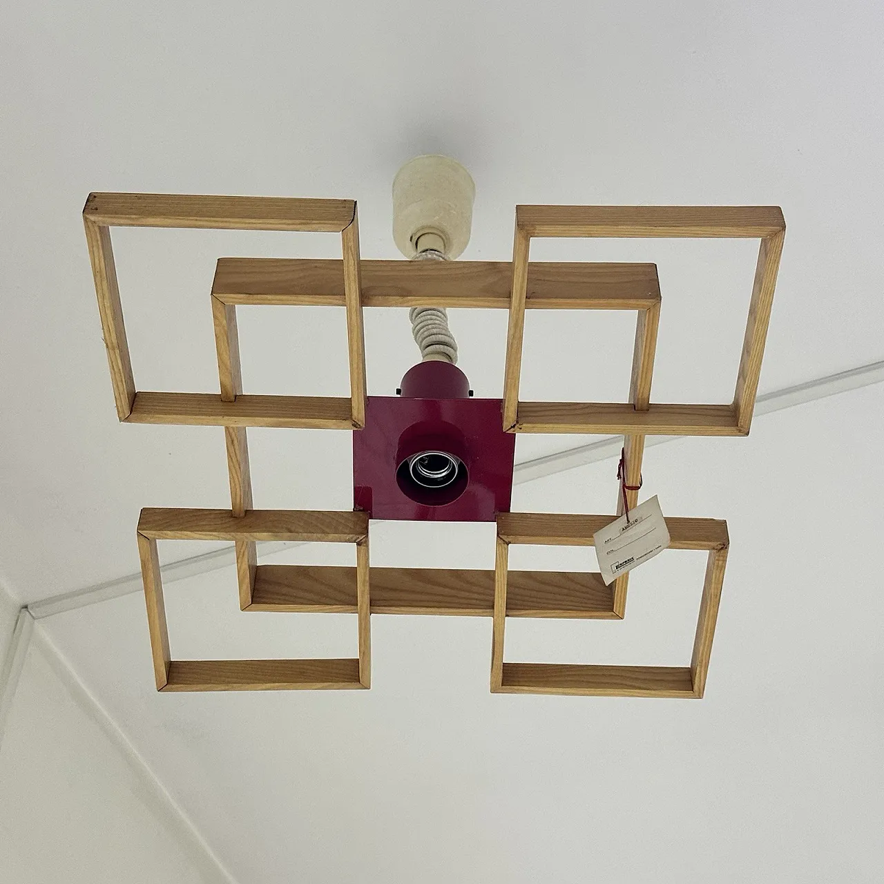 Lampadario MOD. Amelio di Angelo Brotto per Esperia, 1960s 6