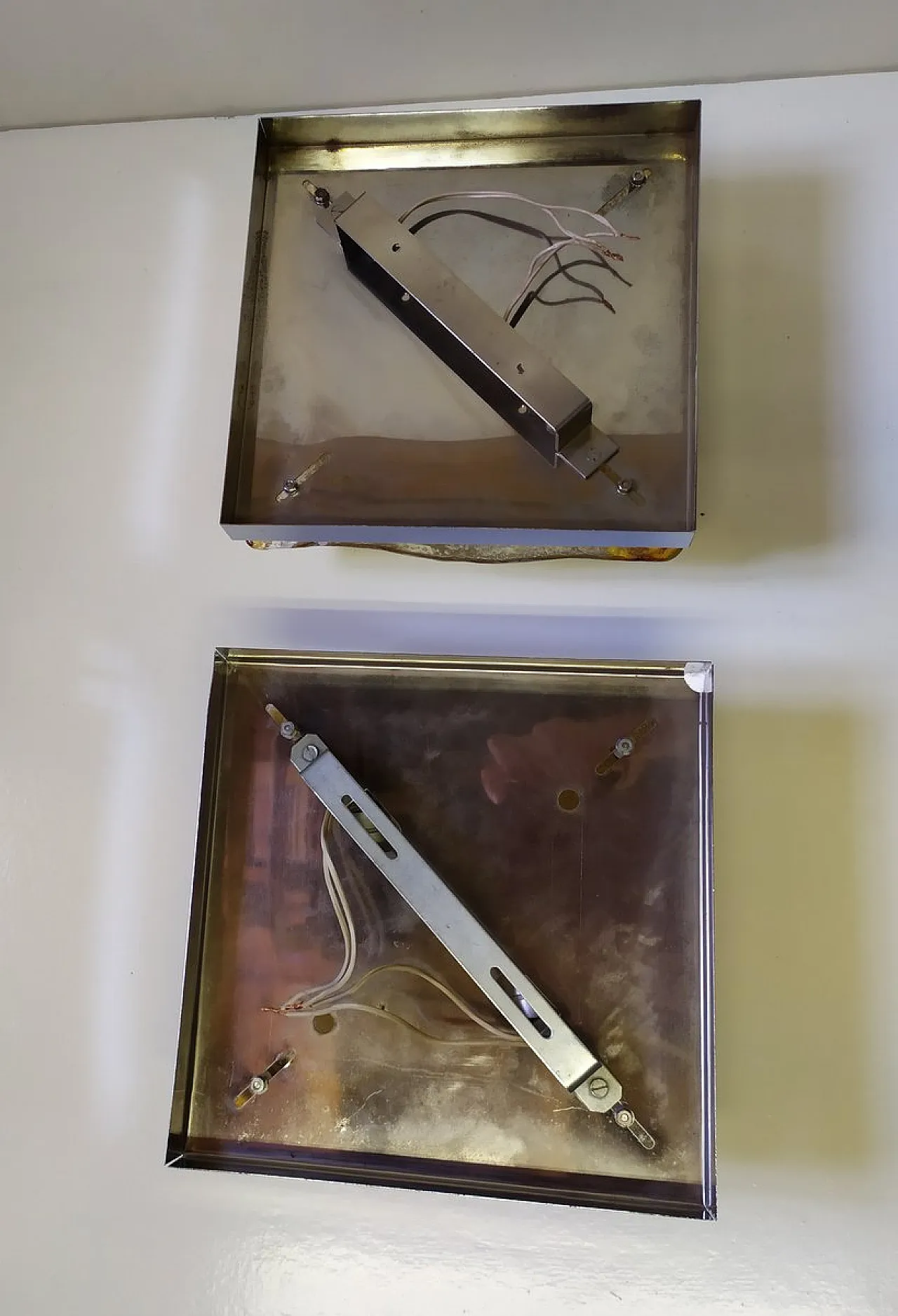 Coppia applique in vetro di Murano di T.Zuccheri per Mazzega, anni '70 7