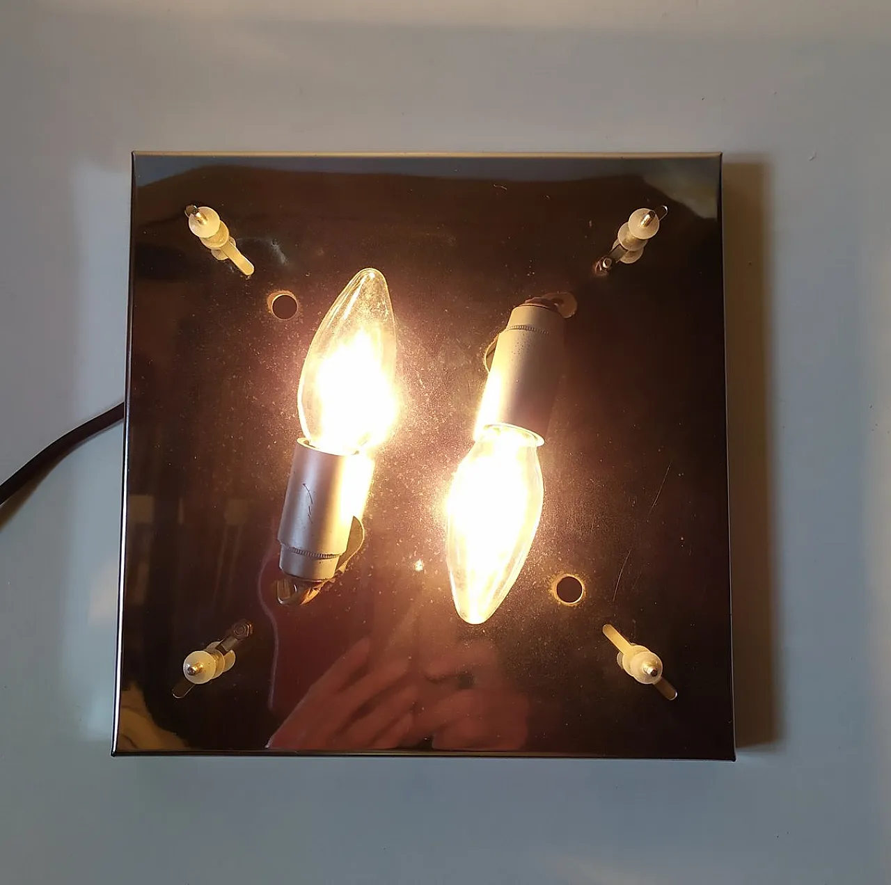 Coppia applique in vetro di Murano di T.Zuccheri per Mazzega, anni '70 8
