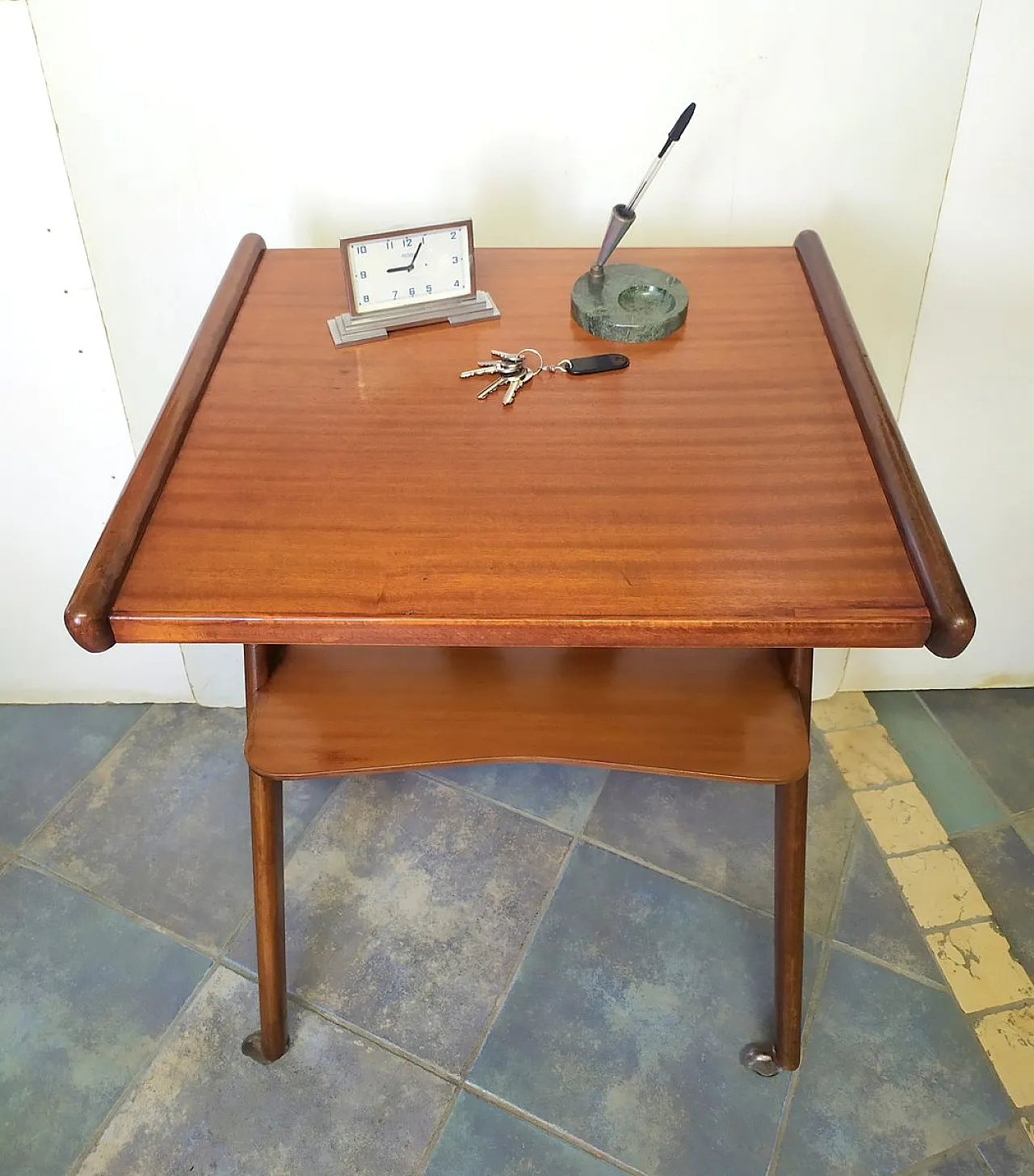 TV Stand on wheels by De Baggis, 1950s 5