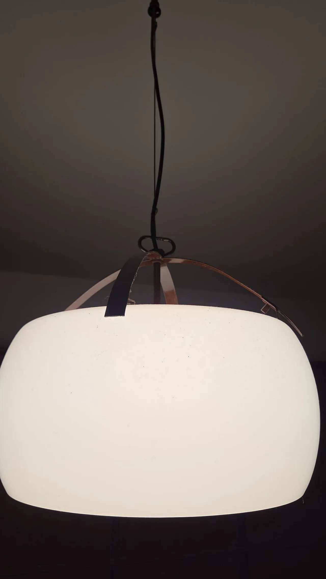 Omega chandelier by Vico Magistretti for Artemide, 1980s 2